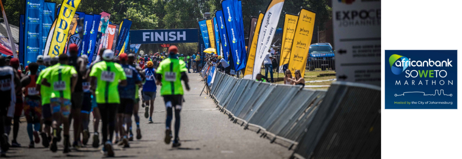 African Bank Soweto Marathon 2024 banner